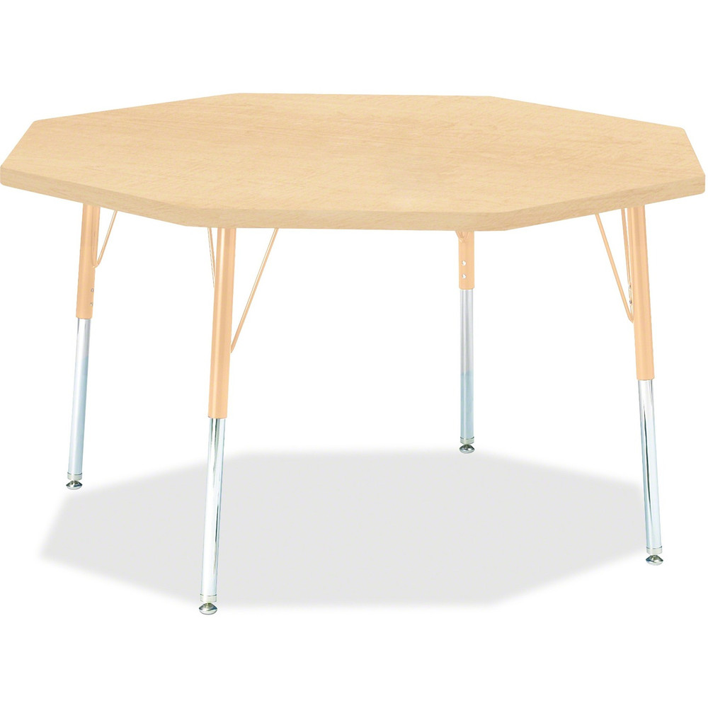 Jonti-Craft, Inc Jonti-Craft 6428JCA251 Jonti-Craft Berries Adult Height Maple Top/Edge Octagon Table