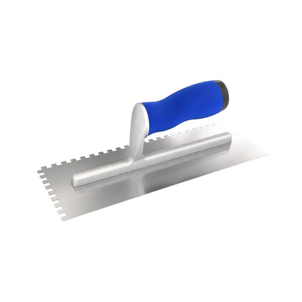 Bon Tool 14-309 Trowels; Trowel Type: Notched Trowel ; Blade Type: Square Notch ; Blade Material: Steel