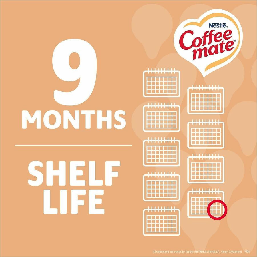 Nestle S.A Coffee mate 63338 Coffee mate Vanilla Caramel Liquid Creamer Singles