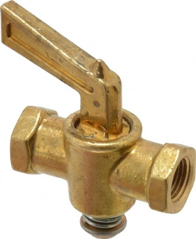 Parker V403P-2-2 1/8" Pipe, Female Pipe to Female Pipe Drain Cock & Shutoff Valve