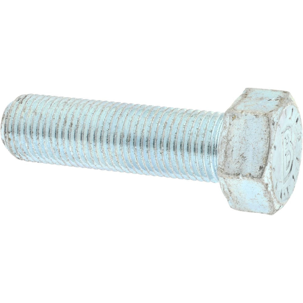 Bowmalloy 36407 Hex Head Cap Screw: 1/2-20 x 1-3/4", Grade 9 Alloy Steel, Zinc-Plated Clear Chromate