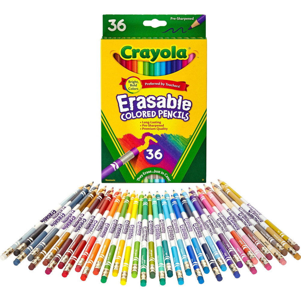 Crayola, LLC Crayola 681036 Crayola Erasable Colored Pencils