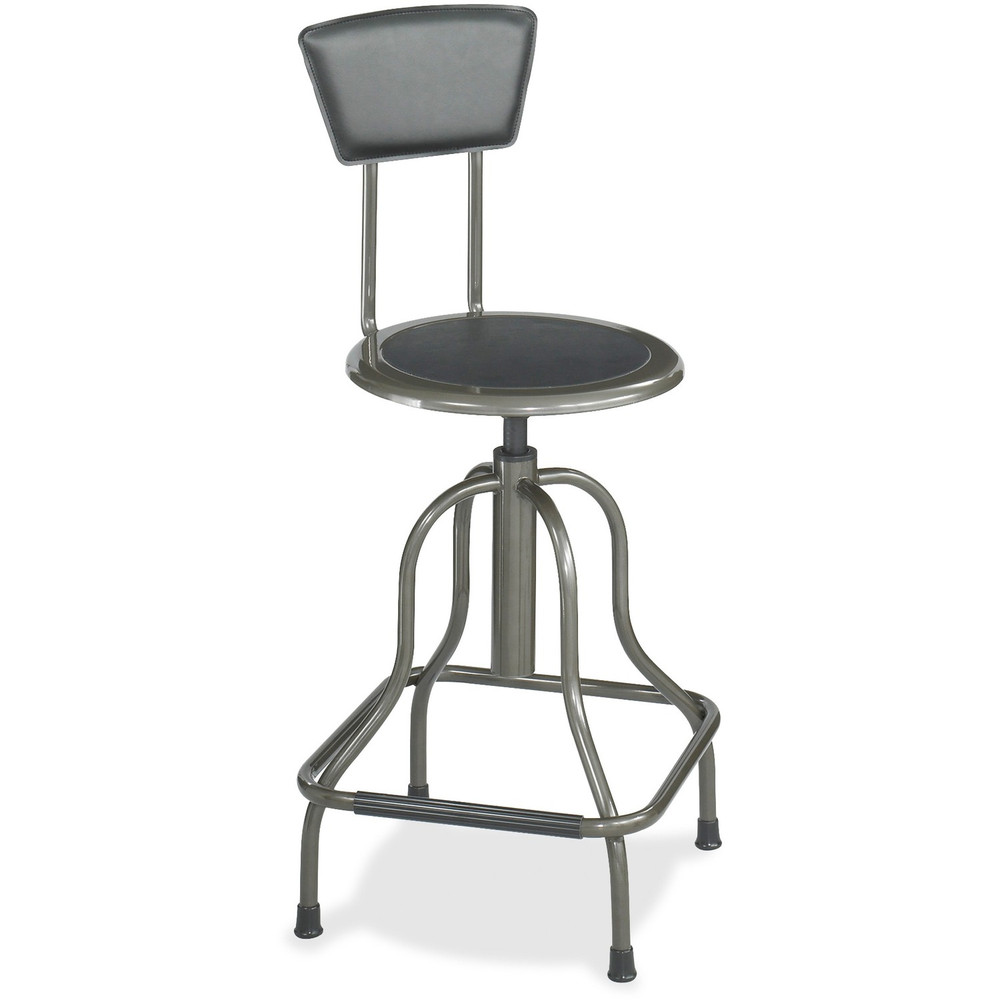 Safco Products Safco 6664 Safco Diesel High Base Stool With Back
