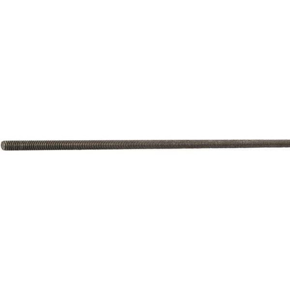 MSC 01138 Threaded Rod: 5/8-11, 12' Long, Medium Carbon Steel