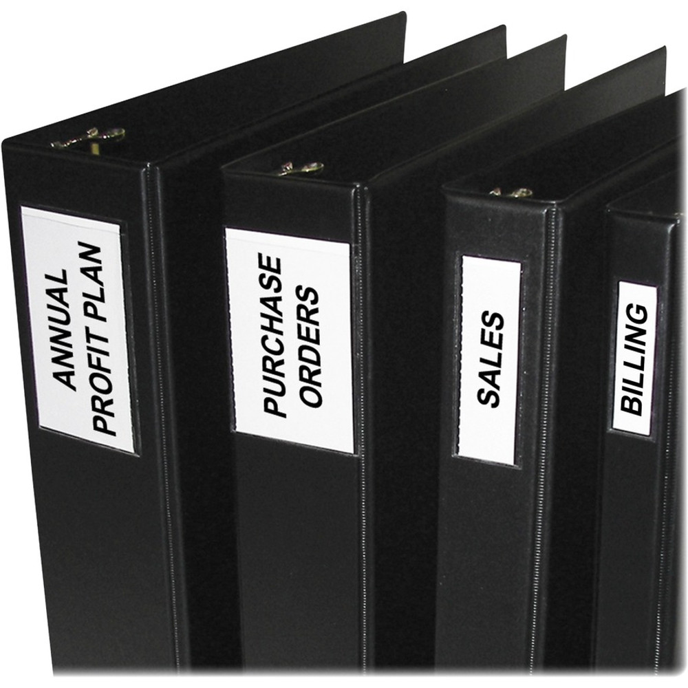 C-Line Products, Inc C-Line 70025 C-Line Self-Adhesive Binder Label Holders