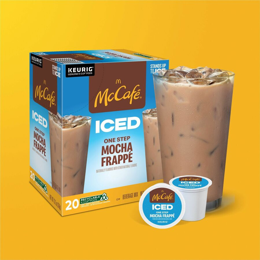 Keurig Dr Pepper Inc. Dr Pepper Snapple 9845 McCaf&eacute;&reg; K-Cup Iced One-Step Mocha Frappe