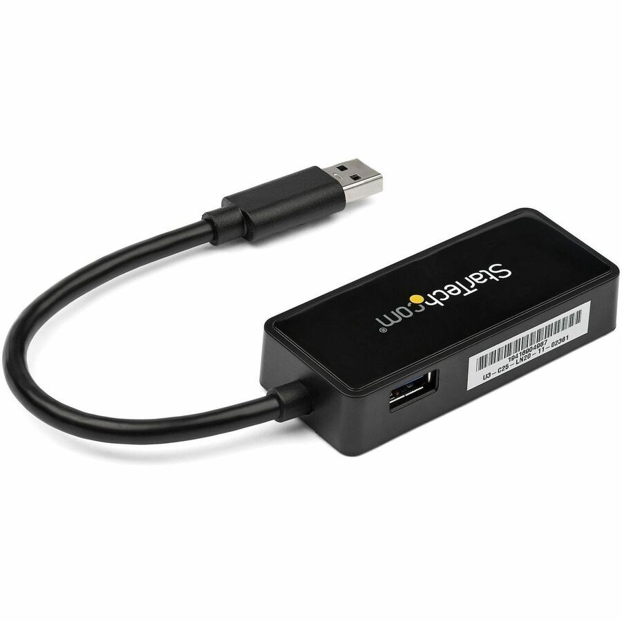 StarTech.com USB31000SPTB StarTech.com USB 3.0 to Gigabit Ethernet Adapter NIC w/ USB Port - Black