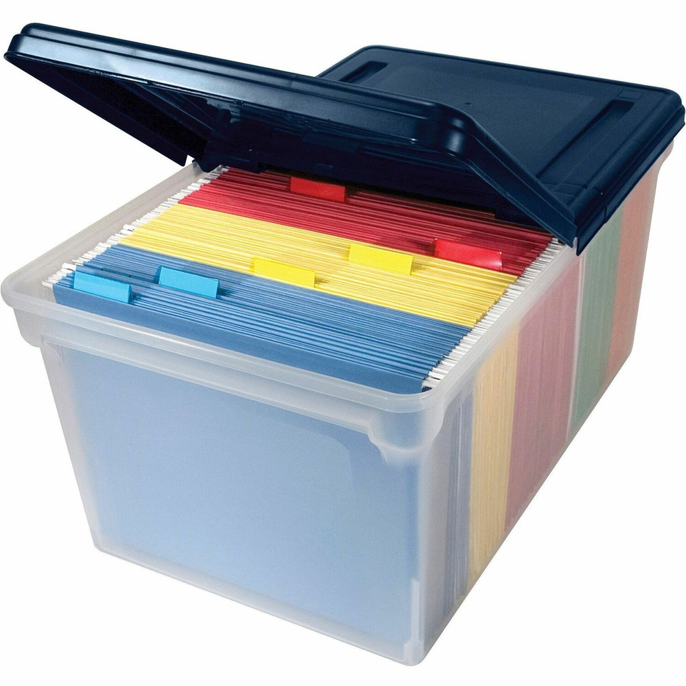 Advantus Corp Advantus 55797 Advantus Extra-capacity File Tote with Lid