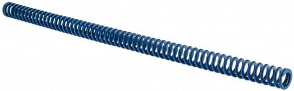 Associated Spring Raymond 103-348 Die Spring: 5/8" Hole Dia, 11/32" Rod Dia, 12" Free Length, Blue