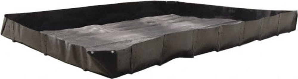 Enpac BD-55-AL-L Collapsible Pool: 187 gal Capacity, 5' Long, 5' Wide, 1' High