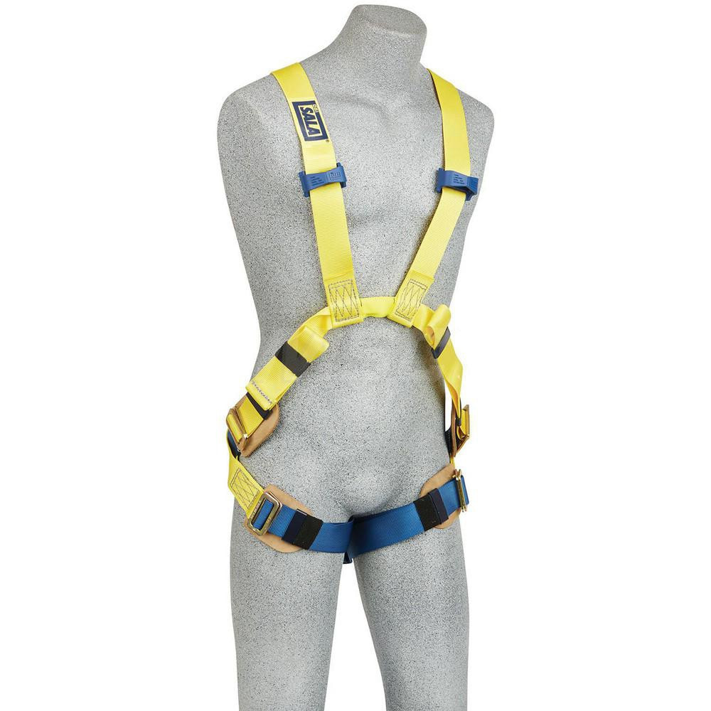 DBI-SALA 7100237786 Fall Protection Harnesses: 310 Lb, Arc Flash Style, Size Medium, For Retrieval & Rescue, Nylon, Back & Front