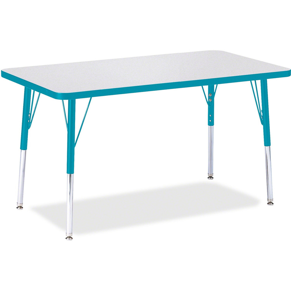 Jonti-Craft, Inc Jonti-Craft 6478JCA005 Jonti-Craft Berries Adult Height Color Edge Rectangle Table