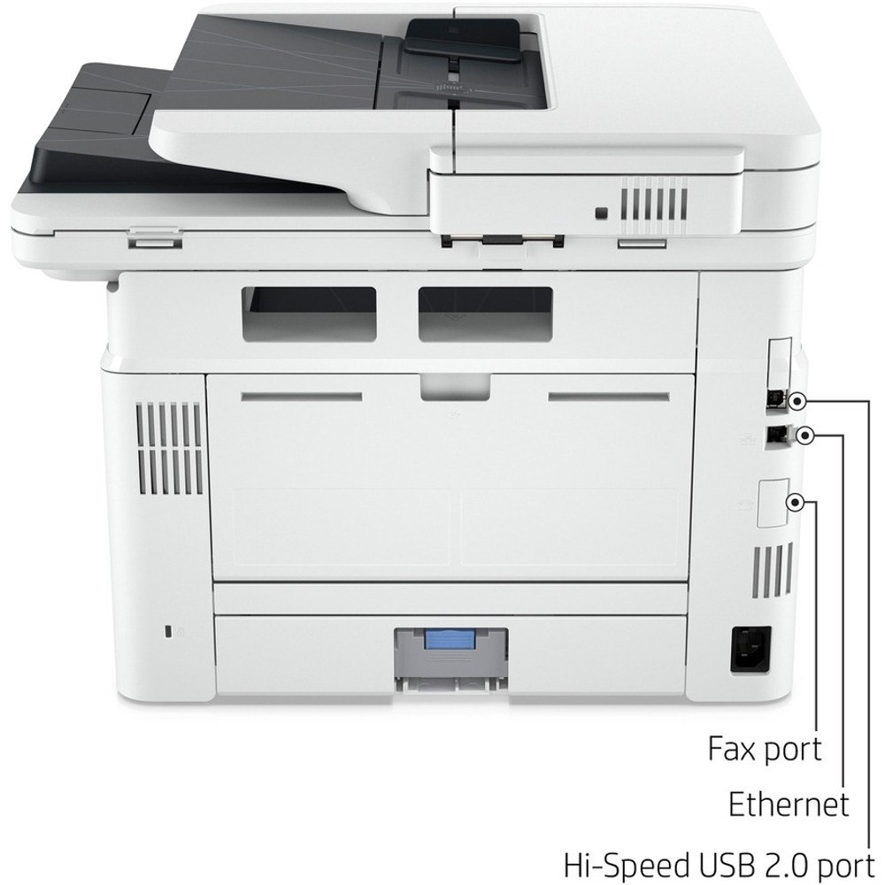 HP Inc. HP 2Z618E HP LaserJet Pro 4101fdne Laser Multifunction Printer - Monochrome - White