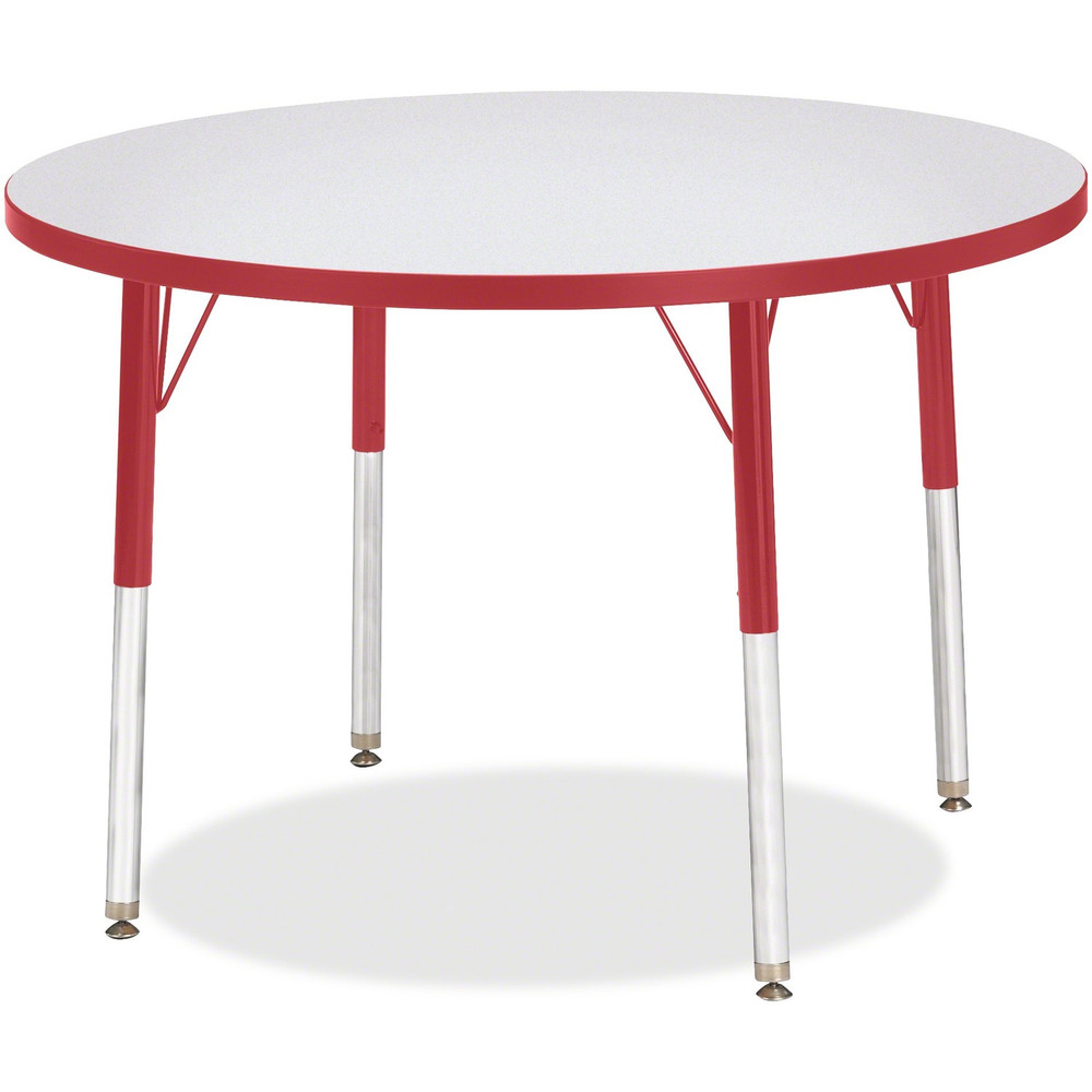 Jonti-Craft, Inc Jonti-Craft 6488JCA008 Jonti-Craft Berries Adult Height Color Edge Round Table