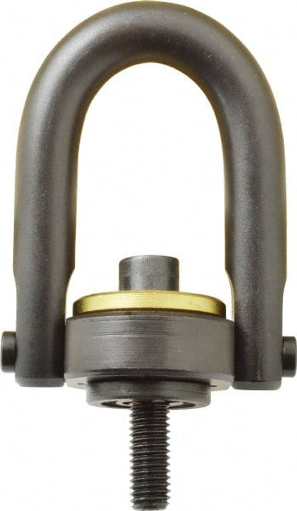 Jergens 23413 Safety Engineered Center Pull Hoist Ring: Bolt-On, 2,500 lb Working Load Limit