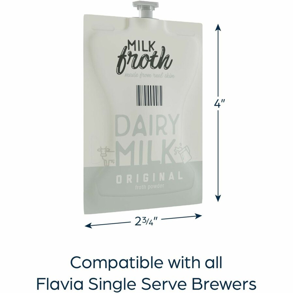 Lavazza North America Flavia 48002 Flavia Freshpack Real Milk Froth Powder