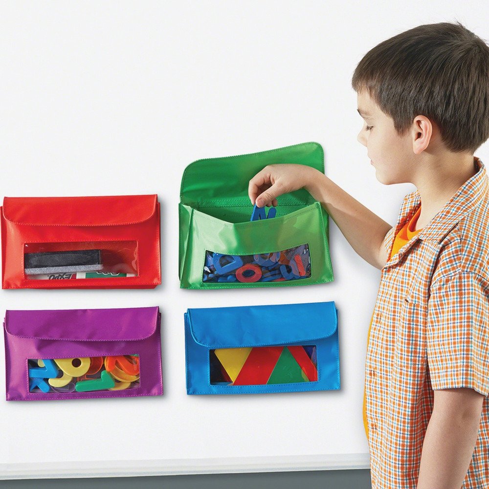 Learning Resources LER6447 Learning Resources Magnetic Storage Pocket Set