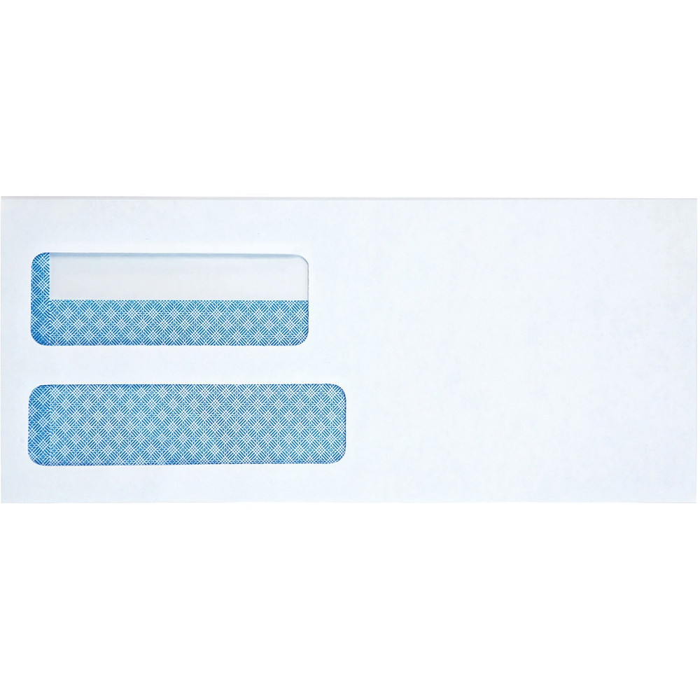 Business Source 03141 Business Source Double Window #10 Envelopes