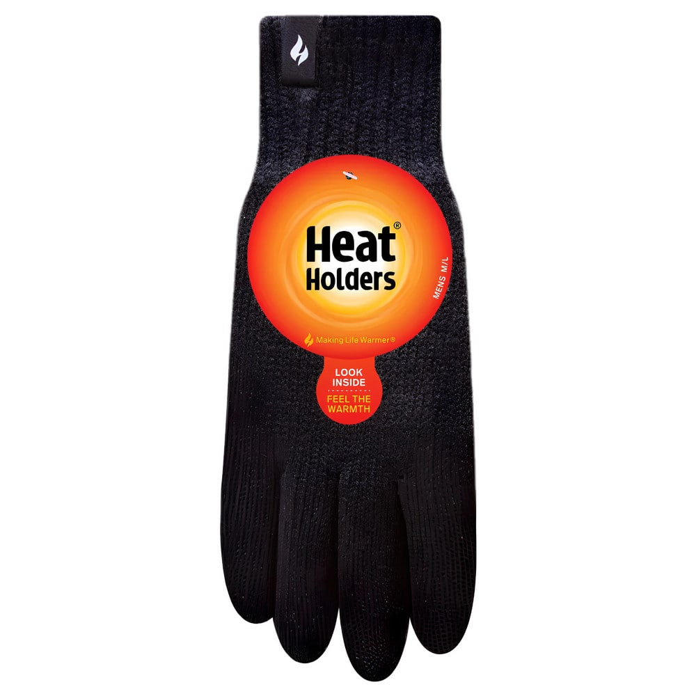 Grabber MHHG91BLK3 Gloves: Size L, Polyester-Lined