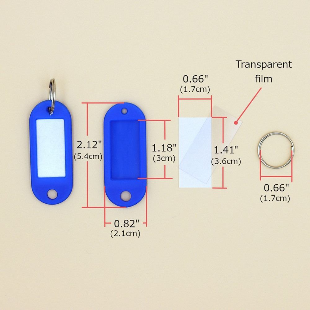 Carl Manufacturing USA, Inc CARL 81020 CARL Split Ring Key Tags