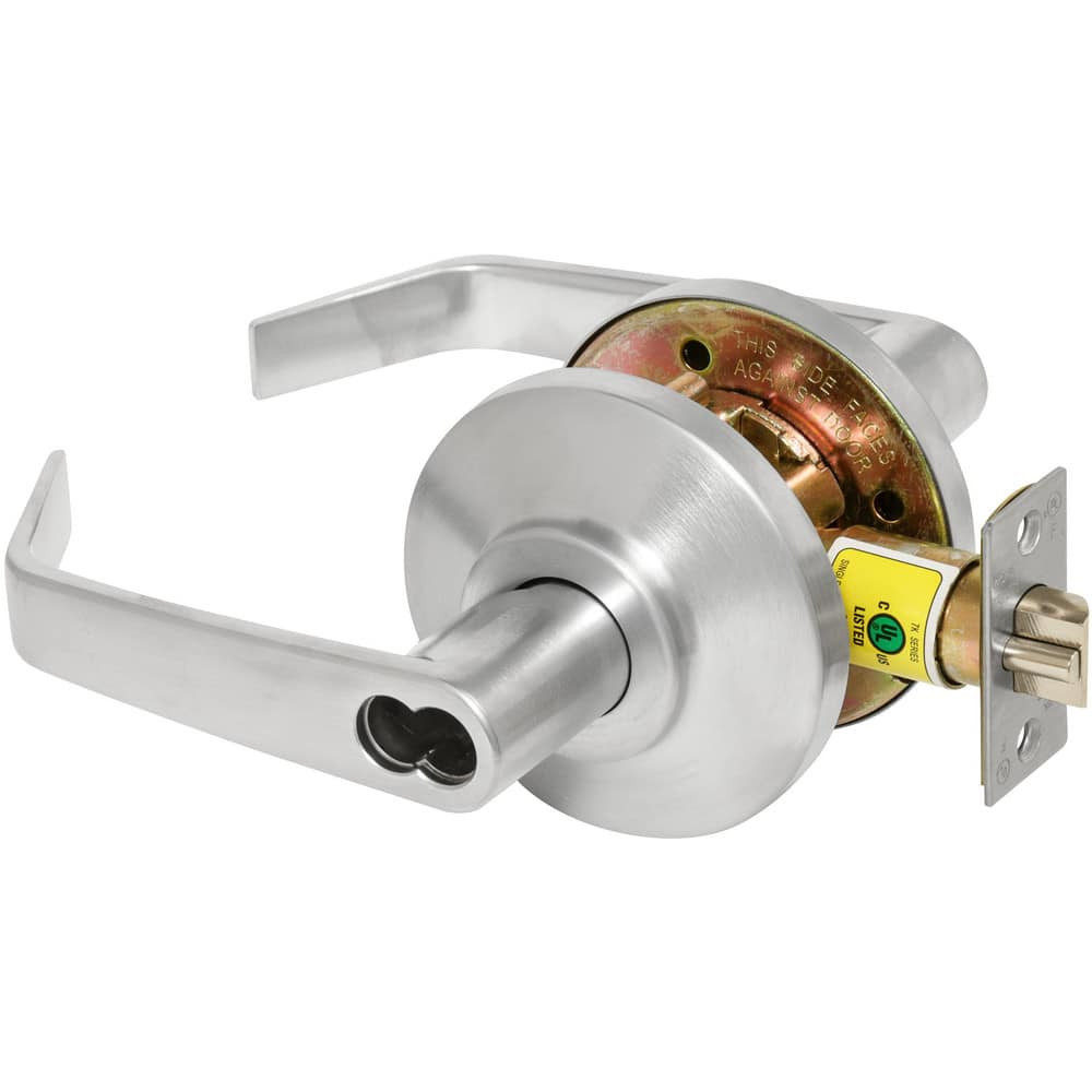 BestDormakaba 7KC37AB15DS3626 Lever Locksets; Lockset Type: Entrance ; Key Type: Keyed Different ; Back Set: 2-3/4 (Inch); Cylinder Type: Less Core ; Material: Metal ; Door Thickness: 1-3/8 to 2