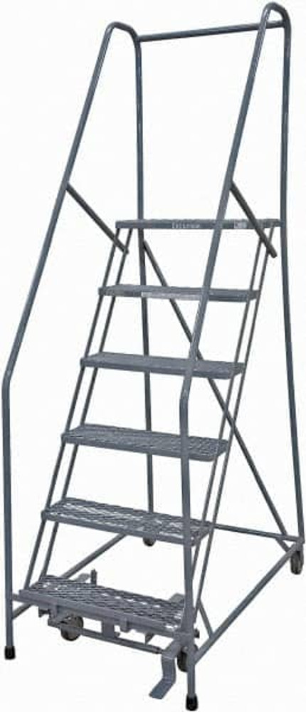 Cotterman D0460092-05 Steel Rolling Ladder: 6 Step