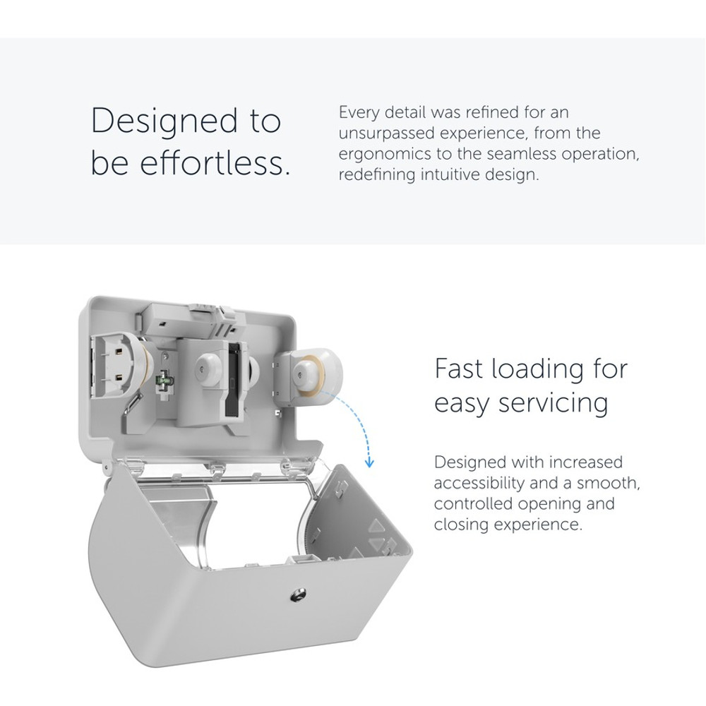 Kimberly-Clark Corporation Kimberly-Clark Professional 58752 Kimberly-Clark Professional ICON Standard Roll Horizontal Toilet Paper Dispenser