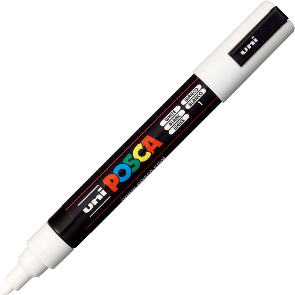 uni-ball Corporation uniball? PC5MWHITE uni&reg; Posca PC-5M Paint Markers