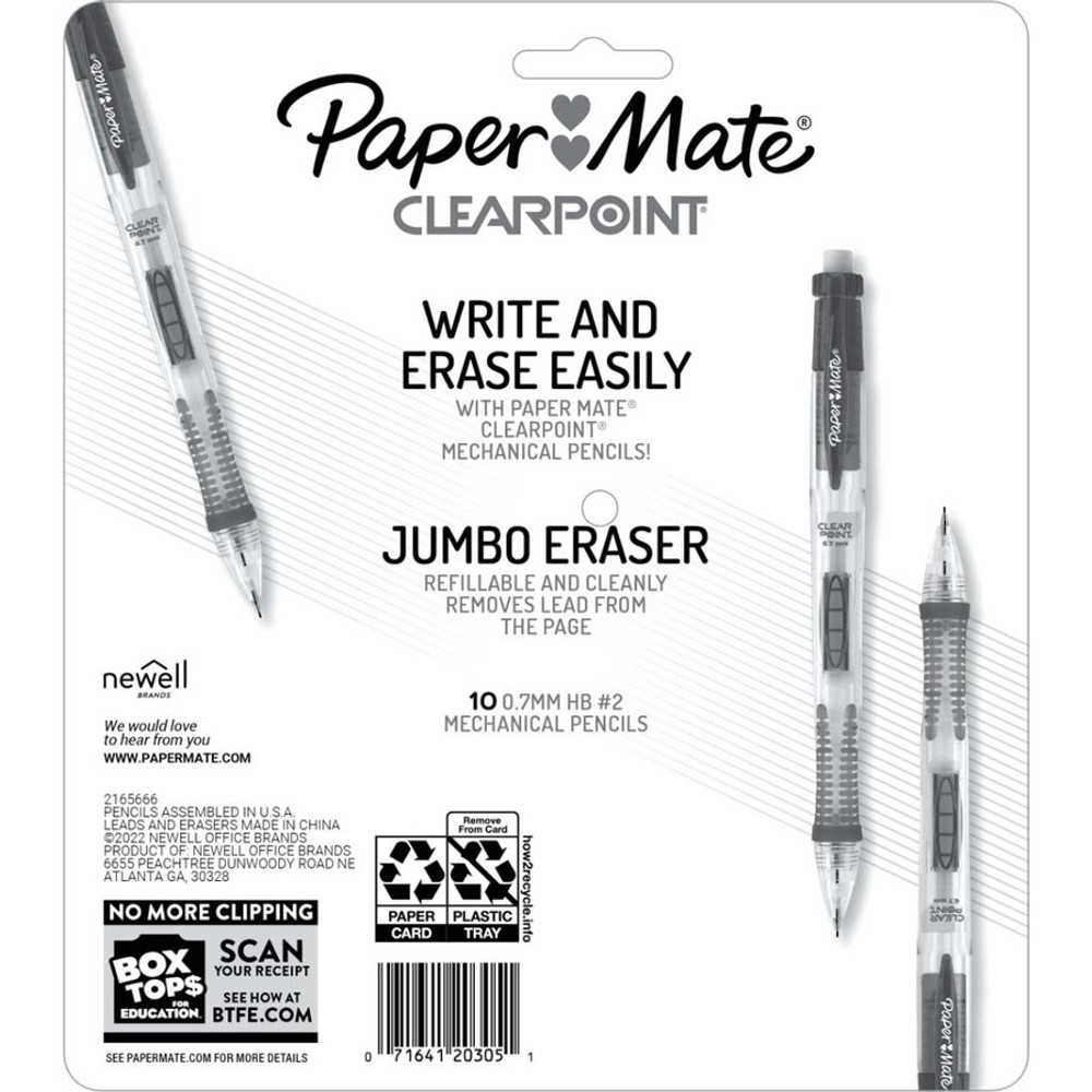 Newell Brands Paper Mate 2169674 Paper Mate Clearpoint Mechanical Pencils