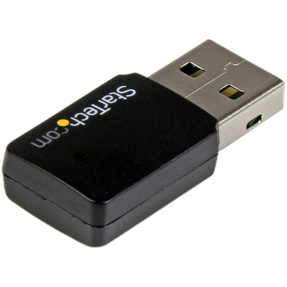 StarTech.com USB433WACDB StarTech.com USB 2.0 AC600 Mini Dual Band Wireless-AC Network Adapter - 1T1R 802.11ac WiFi Adapter