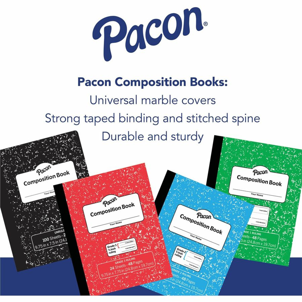 Dixon Ticonderoga Company Dixon PMMK37137 Pacon Composition Book