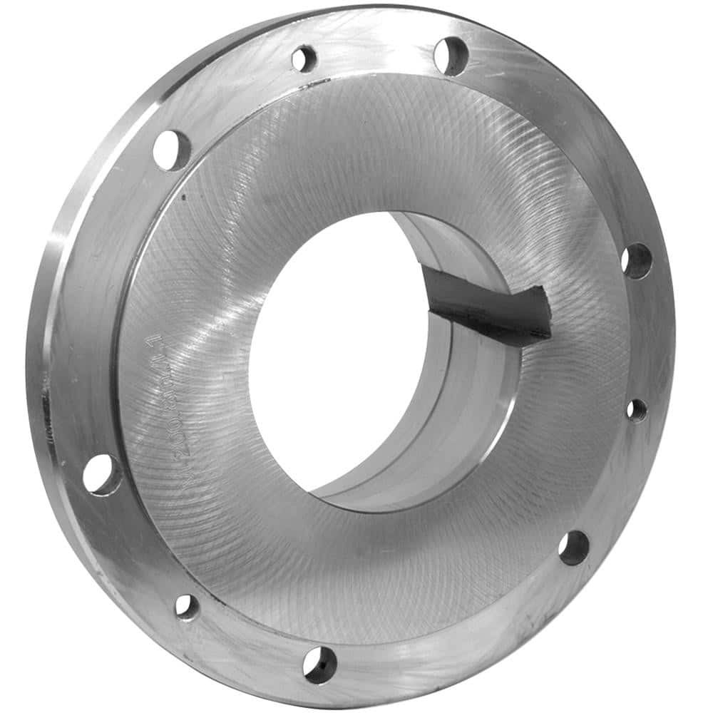 Gator Lathe Chucks FM-250L0 Lathe Chuck Adapter Back Plate: 10" Chuck, for 1-105-1000, 1-106-1000, 1-107-1000, 1-201-1000, 1-202-1000, 1-203-1000 & 1-205-1000 Chucks