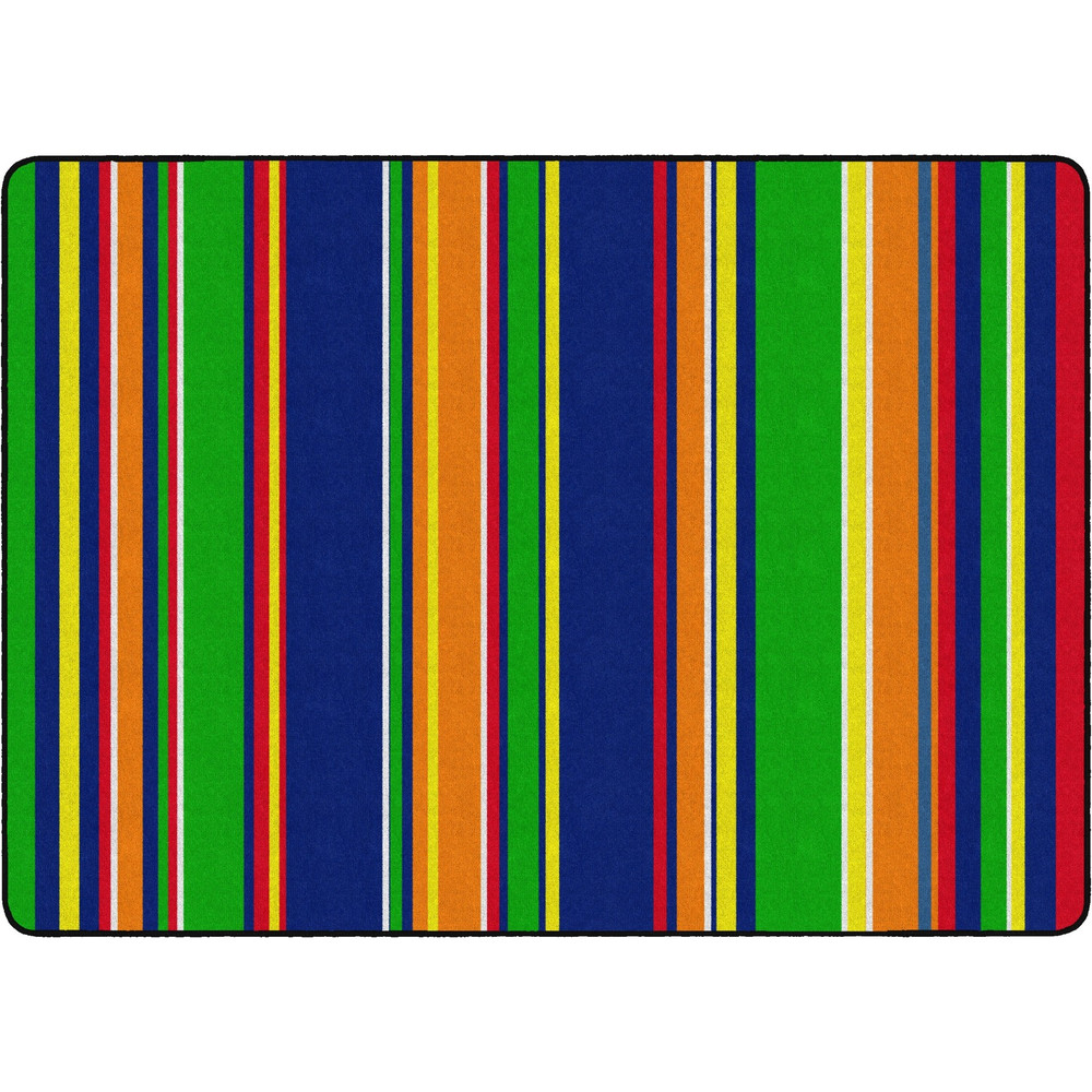 Flagship Carpets, LLC Flagship Carpets FE40732A Flagship Carpets Basics Stripes Classroom Rug