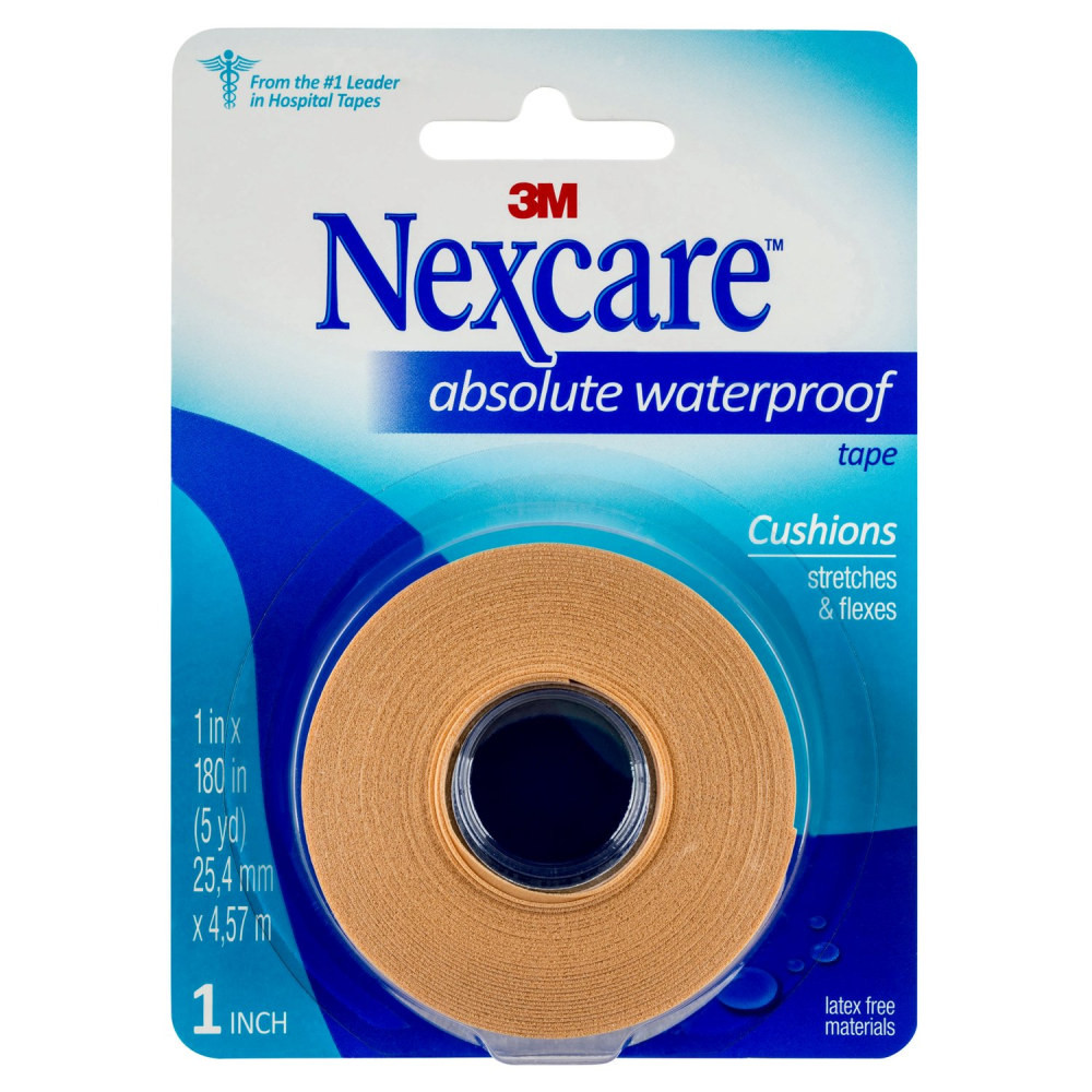 3M CO Nexcare 731  Waterproof Tape, 1in x 180in