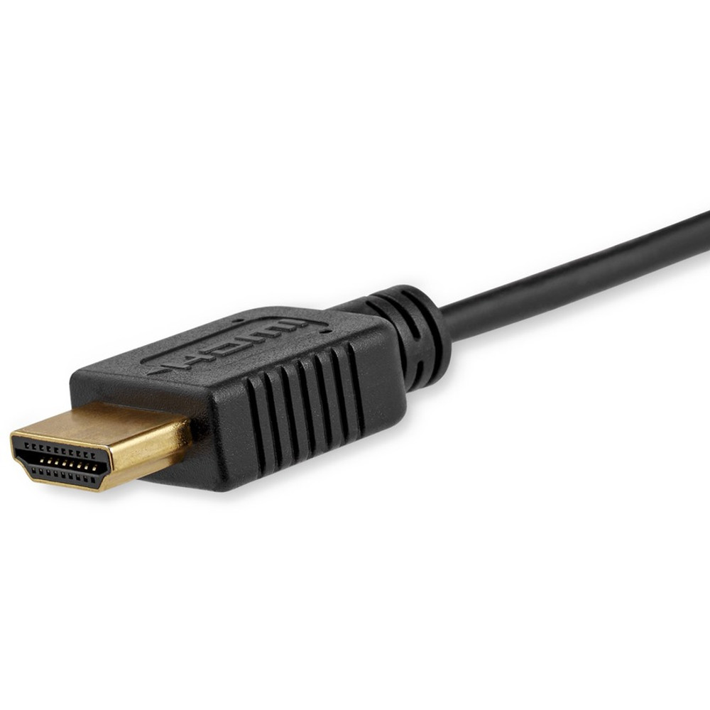 StarTech.com HDMIACMM6S StarTech.com 6ft Mini HDMI to HDMI Cable with Ethernet, 4K 30Hz High Speed Slim Mini HDMI 1.4 (Type-C) Device to HDMI Adapter Cable/Cord