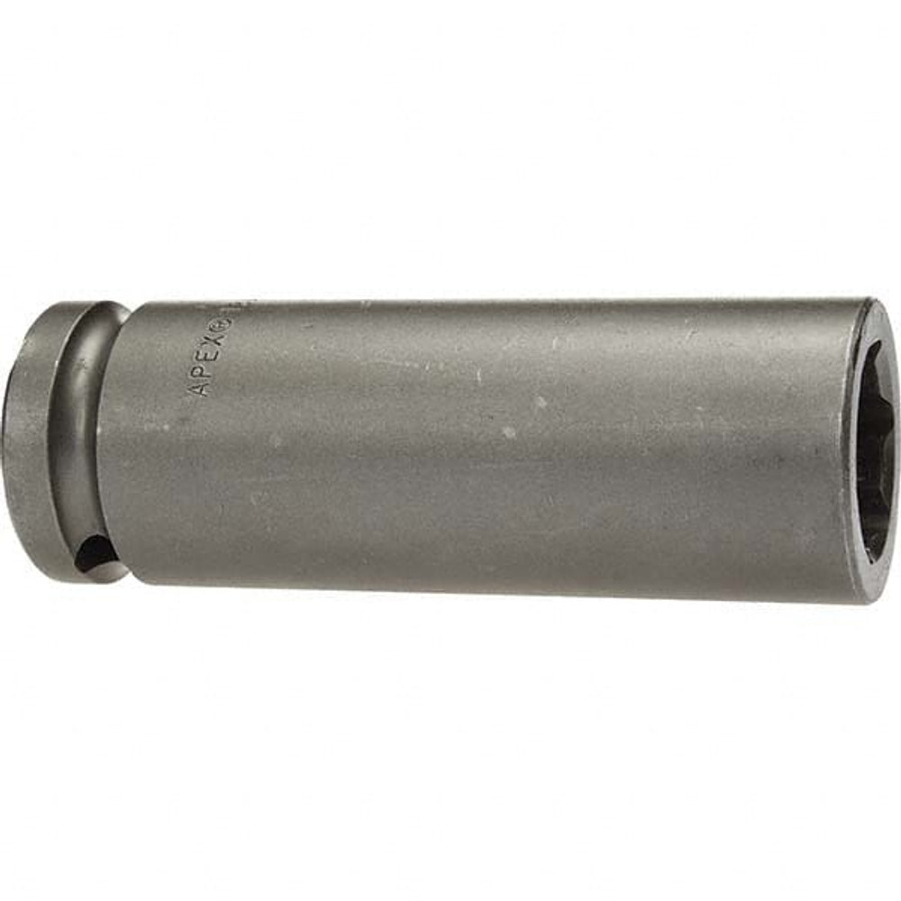 Apex 10MM35-D Impact Socket: 1/2" Drive, 10mm Socket, Hex Drive