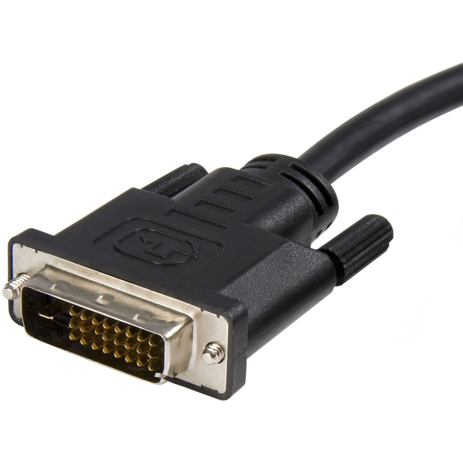 StarTech.com DP2DVIMM10 StarTech.com 10ft (3m) DisplayPort to DVI Cable, DisplayPort to DVI-D Adapter/Converter Cable, 1080p Video, DP 1.2 to DVI Monitor Cable