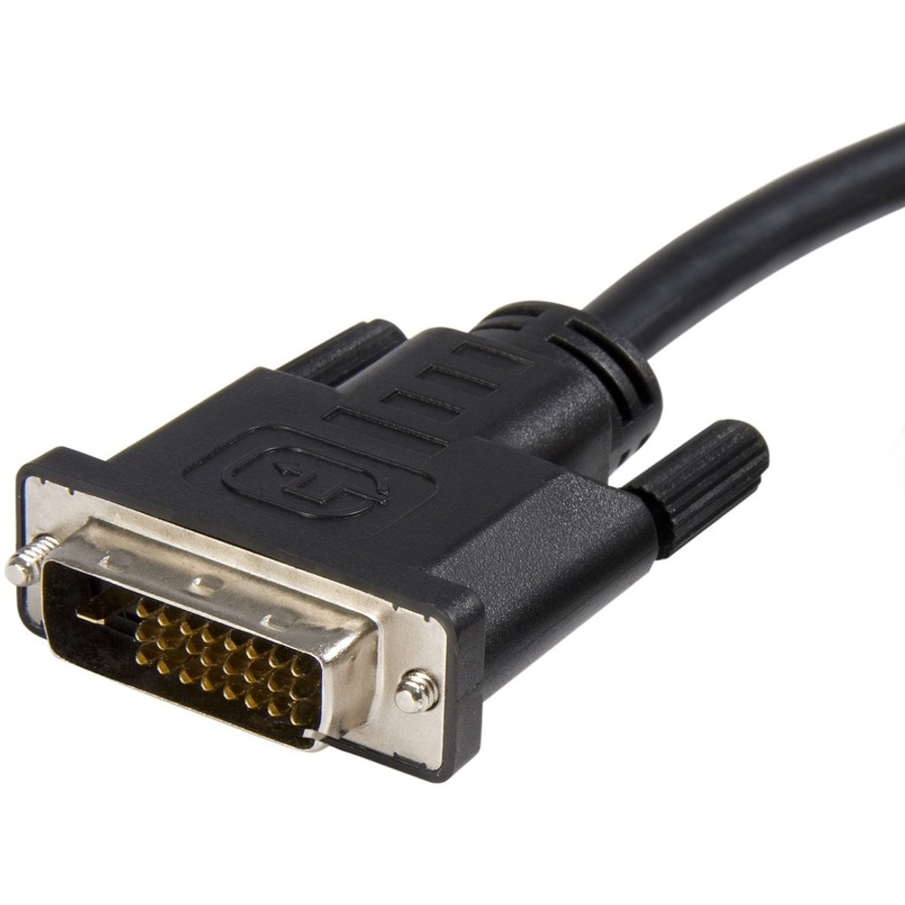 StarTech.com DP2DVIMM10 StarTech.com 10ft (3m) DisplayPort to DVI Cable, DisplayPort to DVI-D Adapter/Converter Cable, 1080p Video, DP 1.2 to DVI Monitor Cable