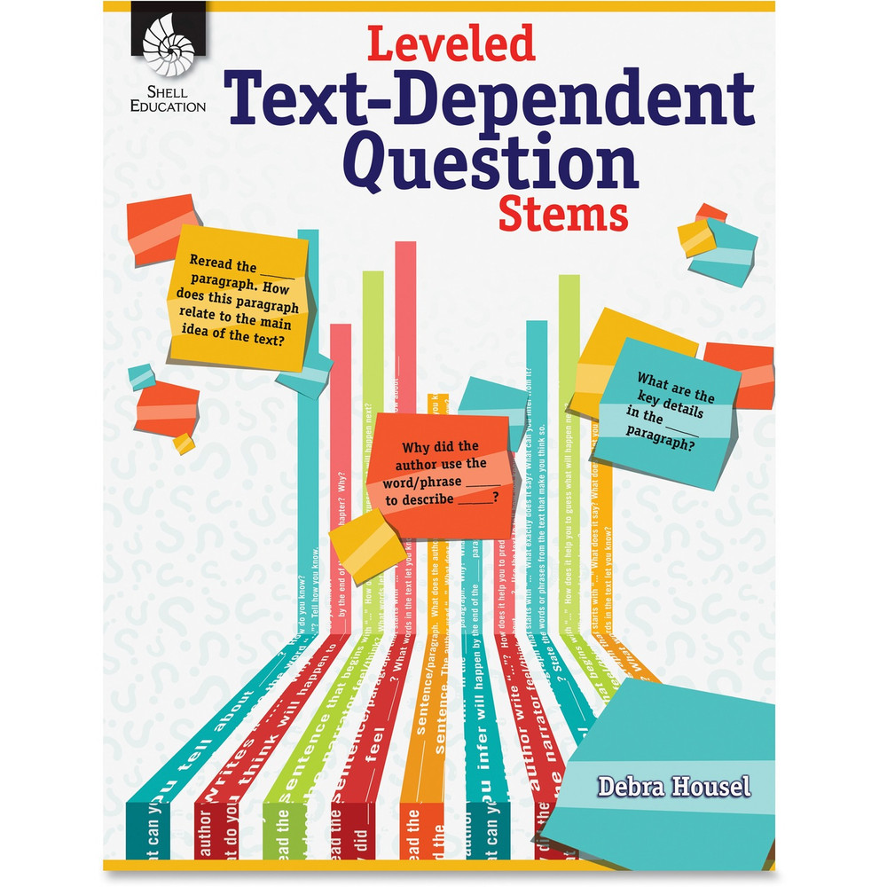 Shell Education 51475 Shell Education K-12 Text-dependent Question Guide Printed Book by Debra Housel