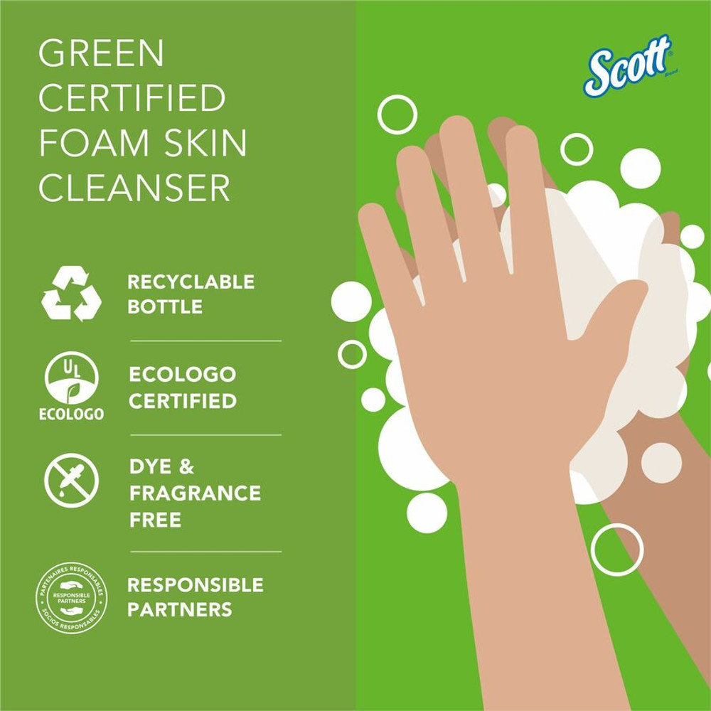 Kimberly-Clark Corporation Scott 91565 Scott Green Certified Foam Hand Soap