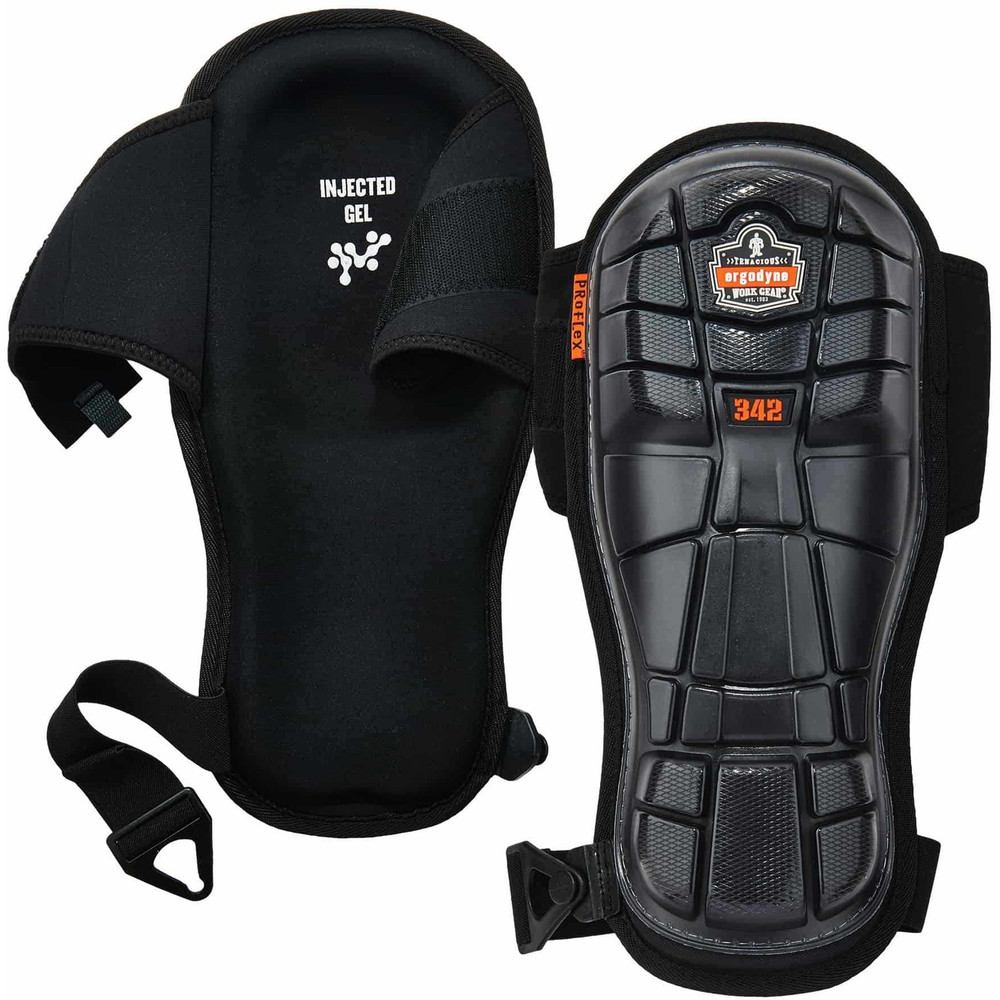 Tenacious Holdings, Inc Ergodyne 18442 Ergodyne 342 Extra Long Cap Injected Gel Knee Pads