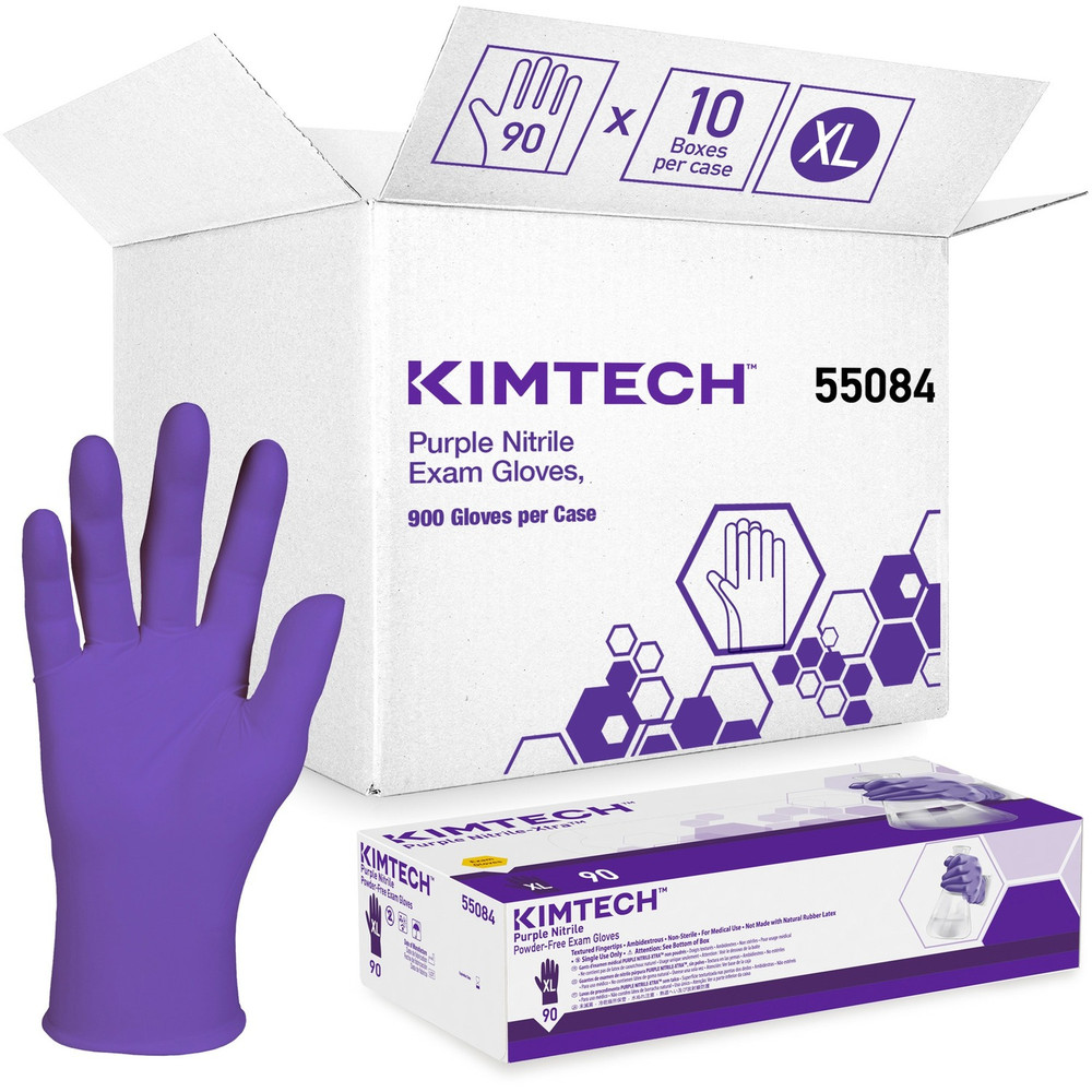 Kimberly-Clark Corporation KIMTECH 55084CT KIMTECH Purple Nitrile Exam Gloves