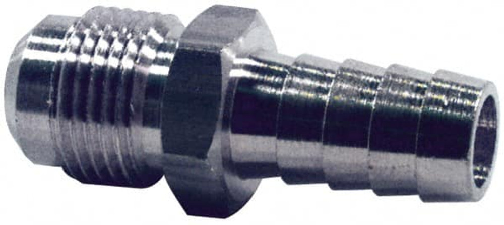 Dixon Valve & Coupling 1420307C Barbed Hose Fitting: 7/16" x 3/16" ID Hose, Male Connector
