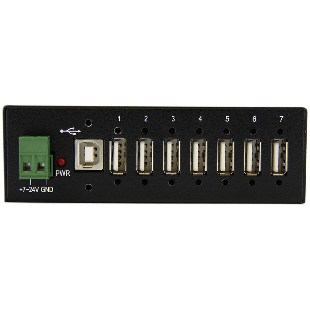 StarTech.com ST7200USBM StarTech.com Mountable Rugged Industrial 7 Port USB 2.0 Hub