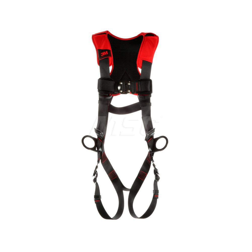 DBI-SALA 7100184599 Fall Protection Harnesses: 420 Lb, Vest Style, Size Medium & Large, For Positioning, Polyester, Back & Side