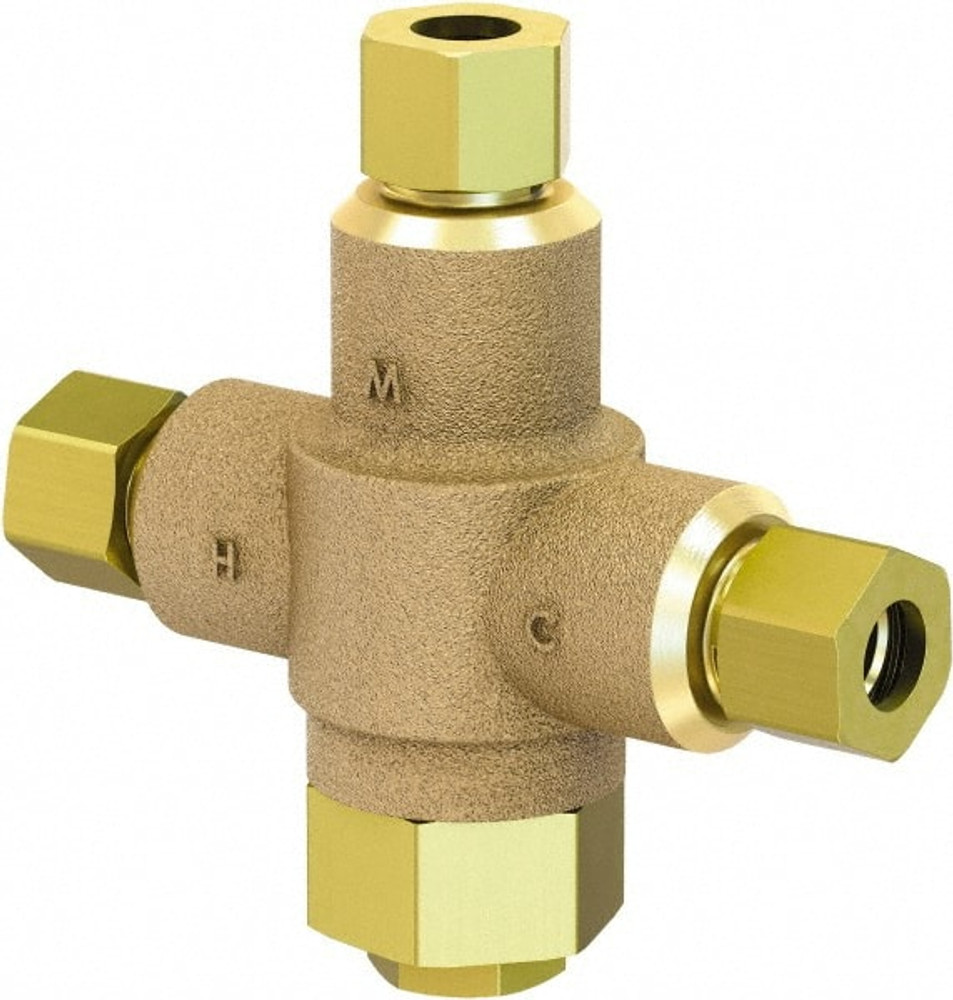 Acorn Engineering ST70-38 3/8" Pipe, 125 Max psi, Lead Free Brass Water Mixing Valve & Unit