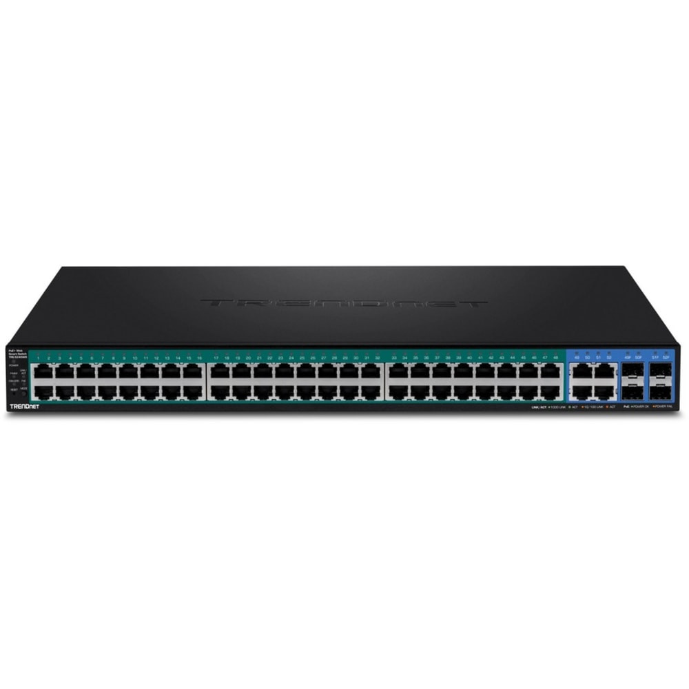 TRENDNET INC. TPE-5240WS TRENDnet 52-Port Gigabit Web Smart PoE+ Switch