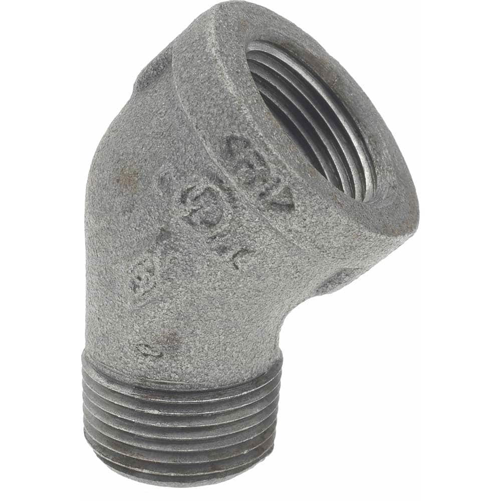 B&K Mueller 520-504HN Black 45 ° Street Elbow: 3/4", Threaded