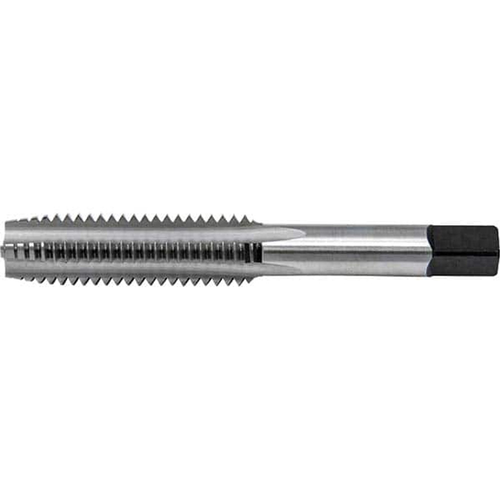 Cle-Line C00743 Straight Flute Tap: 3/8-16 UNC, 4 Flutes, Plug, 2B/3B Class of Fit, High Speed Steel, Bright/Uncoated