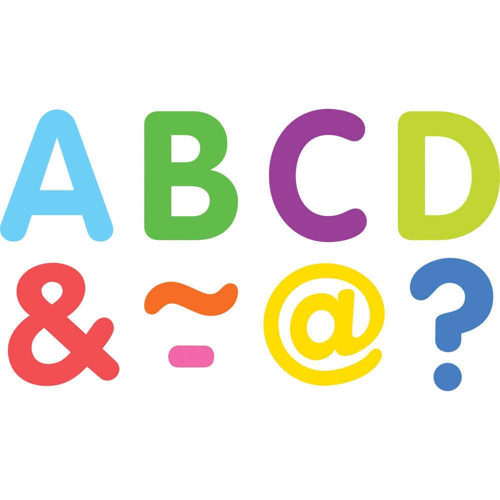 Teacher Created Resources 77570 Teacher Created Resources Colorful Magnetic Letters